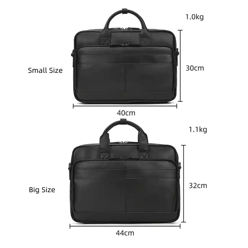 black leather messenger bag1