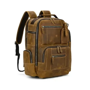 Large Leather Backpack