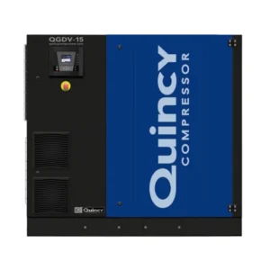 Quincy QGDV 15-30 hp Oil Lubricated Rotary Screw Air Compressor – Available at Vero for Reliable & Energy-Efficient Performance