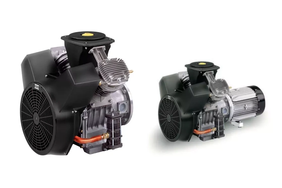 Atlas Copco 2-10 HP LF Industrial Oil Free Aluminum Piston Compressors for wholesale online sales, providing reliable and pure oil-free air.